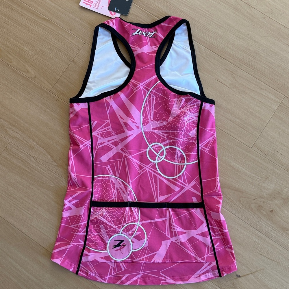 ZOOT SPORTS WOMENS TRIATHLON KIT DESIGN FOR BREAT CANCER RESEARCH FOUNDATION MED - Picture 9 of 15